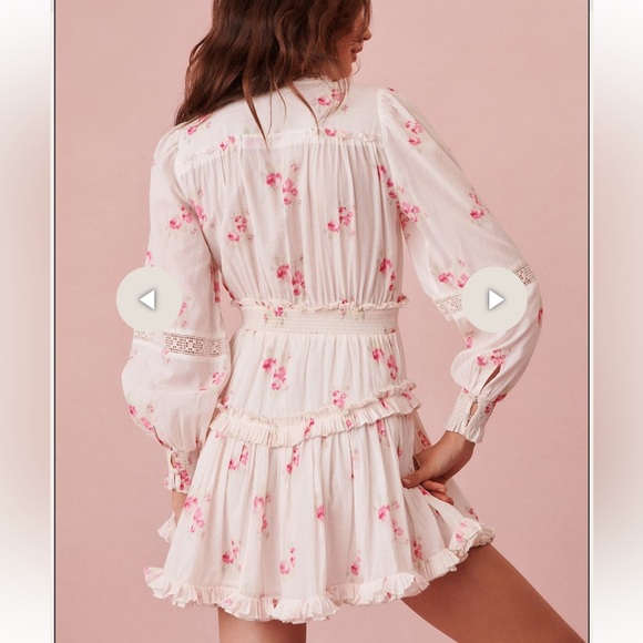 NWT Loveshackfancy Spruce Dress Berry Moment - Picture 2 of 15